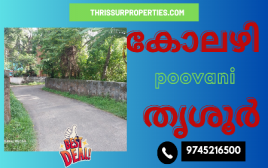 10 Cent Plot For Sale at Poovany,Kolozhy,Thrissur
